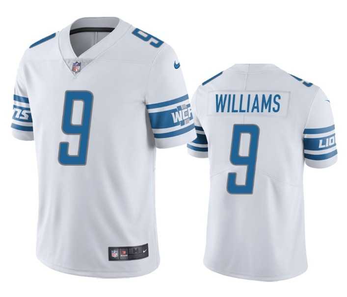 Men & Women & Youth Detroit Lions #9 Jameson Williams White Vapor Untouchable Limited Stitched Jersey->detroit lions->NFL Jersey